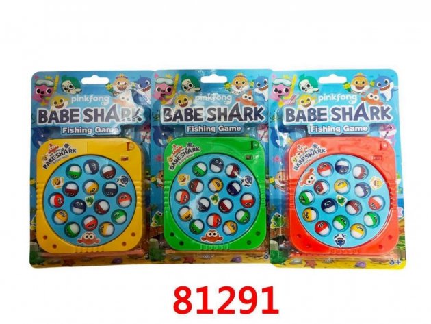 鯊魚寶寶釣魚盤