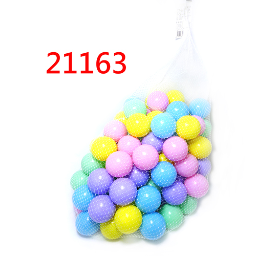 100入馬卡龍色球